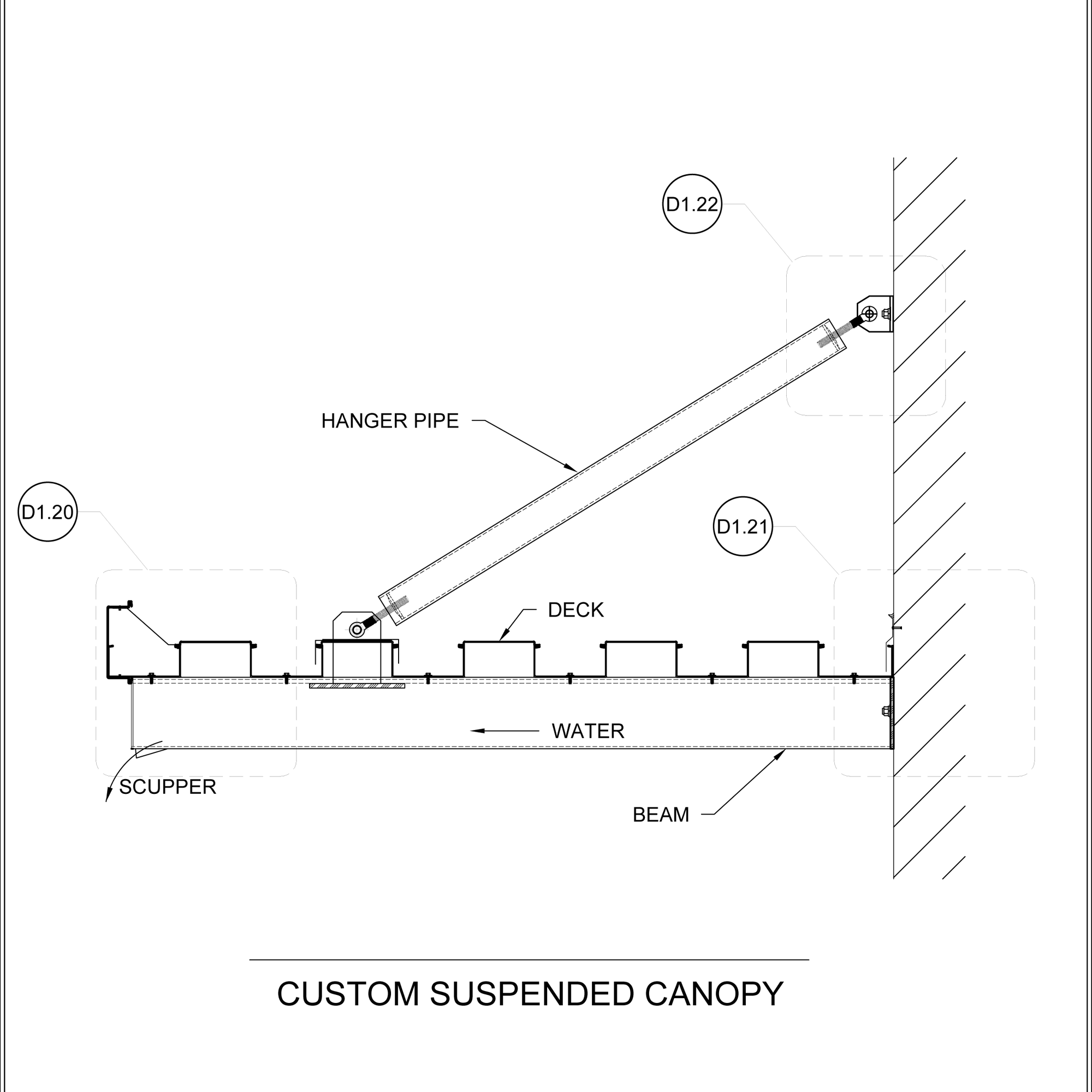 Custome-Suspended-Canopy - Peachtree Protective Covers